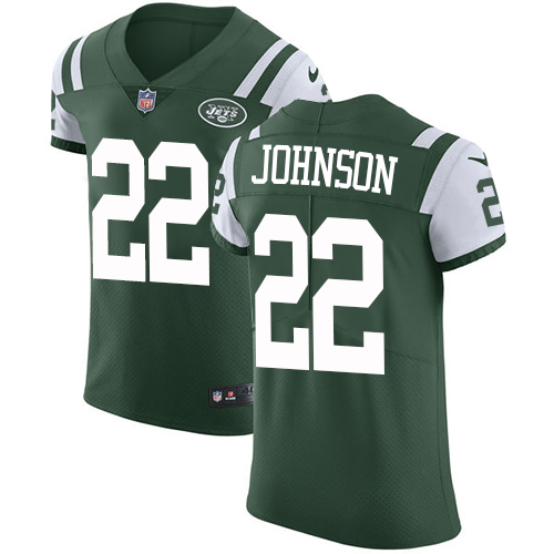 Nike Jets #22 Trumaine Johnson Green Team Color Men's Stitched NFL Vapor Untouchable Elite Jersey